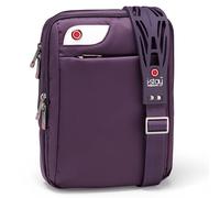 Falcon IS0101 i-stay - Borsa con chiusura anti-scivolo per iPad/tablet/netbook/E-reader viola 10,1