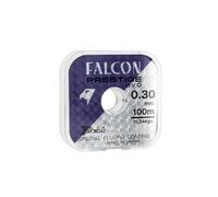 FALCON PERSICUS PRESTIGE EVO - Fluoro Coated, Col. Light Grey, Diverse Size da 0.10 a 0.50, 100 MT (0.10 MM)