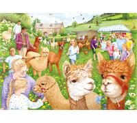 Puzzle FALCON Farma con Alpaca 1000 Pezzi