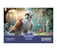 Falcon Puzzle Impossible 1000Pcs Foresta invernale Stream Decorazione Per La Casa. Rilassamento E Intelligence Per Adulti E Ragazzi Da 14 Anni 70x50cm/1000pcs