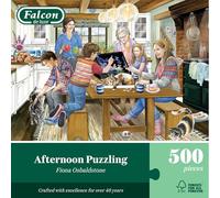 Falcon Puzzle pomeridiano, puzzle da 500 pezzi per adulti, splendidamente illustrato, 500 pezzi puzzle per adulti, regalo divertente e attività per la casa, puzzle per giorni di pioggia, compleanno