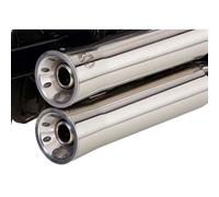 Falcon, scarico Slip-on a doppia scanalatura lucidato 06-13 XL1200C/CA/CB; 06...