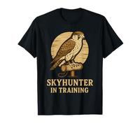 Falcon Skyhunter in Formazione Falconeria Uccelli Preda Maglietta