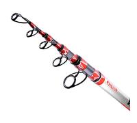 Falcon Wild Tele Cast 130 gr Canna da Surfcasting, 4.20 mt Unisex-Adulto, Arancione, Nero, Vario, X