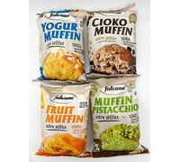 FALCONE 14 PZ. MUFFIN CON YOGURT INTERO DA 50 GR. GUSTI VARI (MUFFIN ASSORTITI)