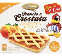 Falcone - Crostata, Albicocca E Pesca - 240 G 4 Crostate - [confezione da 6]