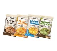 Falcone Dolciaria Snack Dolci - 24 MUFFIN Assortiti CIOKO, YOGURT, FRUIT, PISTACCHIO - Merenda e Colazione Hotel - Albergo - Bed and Breakfast e Case Vacanza - (24 unità, MUFFIN MIX) - Made in Italy
