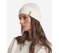 Falconeri Berretto a costa doppia in Cashmere Ultrasoft Donna Fiocco Taglia TU