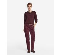 Falconeri Golfino girocollo in Cashmere Ultrafine Donna Ebano Tinto Capo Taglia S