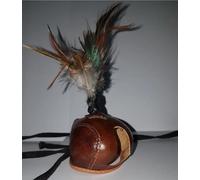 Falconeria Cappuccio Olandese Decorato Stile Halloween, Limited Edition (Brown)