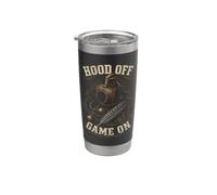 Falconeria Falconiere Hood Off Game On Bicchiere termico in acciaio inox doppia parete