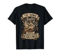 Falconeria Falconiere The Hawk Chose Violence Maglietta