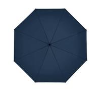 Falconetti Ombrello Pieghevole - Apertura e Chiusura Automatiche - Resistente al Vento - 8 stecche in fibra di vetro - Modello pieghevole unisex - Diametro della cupola 100 cm - Blu navy