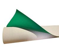 Falconieri Mollettone Tovaglia Panno Verde Gommato Tavolo da Gioco Double Face Verde altezza 140 cm (140 x 220)