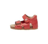 FALCOTTO BEA-Sandali in pelle con fibbia e strappo, Rosso 23