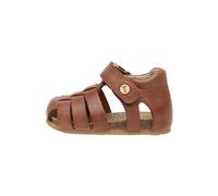 Falcotto Sandali semi chiusi in pelle, Marrone- 23