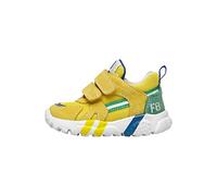 Falcotto Stripe VL.-Sneakers in Suede e Tessuto-Giallo Giallo 23