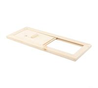 Falda di legno di ventilazione della valvola dello scorrevole dell'aria dello scarico per la stanza di sauna per il bagno turco per adeguamento del flusso d'aria del montaggio