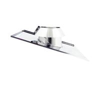 FALDALE INCLINATO 10°-30° DOPPIA PARETE COIBENTATO 10 mm -INOX- STUFE E CAMINI