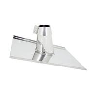 FALDALE INCLINATO Diam 230 Canne Fumarie Acciaio Cappelli Zincati