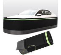 Faldón para caravana sin perforaciones, 40 pulgadas de alto, kit de faldón verde para caravanas, almacenamiento conveniente, faldón exterior aislado para casas móviles, autocaravanas y caravanas de