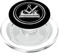 Falegname & falegname tradizionale stemma PopSockets PopGrip per MagSafe