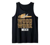 Falegname Fortunato Umorismo Motosega Creativa Canotta