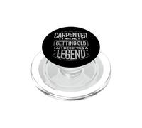 Falegname non invecchiare Diventando leggenda falegname PopSockets PopGrip per MagSafe