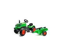 E_0002_S7124985 Falk Trattore a Pedali Falk Xtractor 2048AB Verde Giocattoli