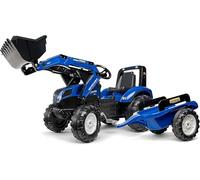 Falk - 3090 m - Escavatore New Holland T8 + rimorchio