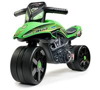 FALK - Draisienne Moto Bud Racing - Verde - Ruote larghe sicure - Da 2 anni - 40% plastica riciclata - Made in France - 502BR