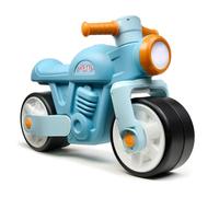 FALK - Draisienne Moto Prem1er - Blu - Ruote extra larghe e silenziose - Manubrio direzionale - Look Vintage - Contiene almeno il 75% di plastica riciclata - Made in France - Da 12 mesi - 452S