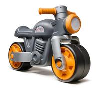 FALK - Draisienne Moto Prem1er - Grigio - Ruote extra larghe e silenziose - Manubrio direzionale - Look Vintage - Contiene almeno il 75% di plastica riciclata - Made in France - Da 12 mesi - 453S