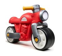 FALK - Draisienne Moto Prem1er - Rosso - Ruote extra larghe e silenziose - Manubrio direzionale - Look Vintage - Contiene almeno il 75% di plastica riciclata - Made in France - Da 12 mesi - 450S