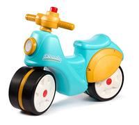 Falk - Scooter Draisienne - Strada - Manubrio direzionale & Ruote silenziose - 800S - Blu & Giallo - da 12 Mesi