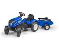 Trattore New Holland T6 con rimorchio