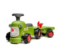 FALK - Trattore Claas con rimorchio - Da 12 mesi - 90% di plastica riciclata - Made in France - 912C