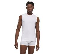 FALKE Daily Comfort Multipack Muscle Shirt M S/l Sh cotone traspirante confezione di 2 pezzi, Intimo Uomo, Bianco White 2000, M