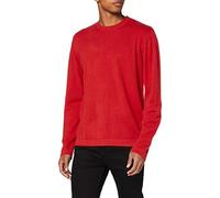 Falke 60111 - Felpa da Uomo con Scollo Rotondo, Uomo, 60111, Rosso, 3XL