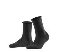 FALKE Active Breeze W So lyocell tinta unita 1 paio, Calzini Donna, Grigio Anthracite Melange 3117, 35-38