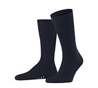 Falke Airport M So lana cotone tinta unita 1 paio, Calzini Uomo, Blu Space Blue 6116, 45-46