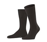Falke Airport M So lana cotone tinta unita 1 paio, Calzini Uomo, Marrone Brown Melange 5041, 41-42