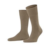 Falke Airport M So lana cotone tinta unita 1 paio, Calzini Uomo, Marrone Camel 5038, 43-44