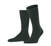 Falke Airport M So lana cotone tinta unita 1 paio, Calzini Uomo, Verde Hunter Green 7441, 43-44
