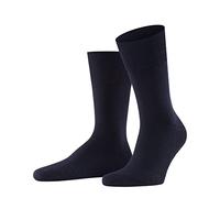FALKE Airport Plus M So lana cotone tinta unita 1 paio, Calzini Uomo, Blu Dark Navy 6370, 41-42