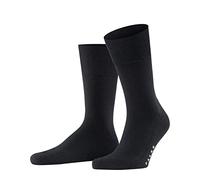 FALKE Airport Plus M So lana cotone tinta unita 1 paio, Calzini Uomo, Nero Black 3000, 45-46