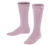 FALKE Ajour K Kh cotone al ginocchio fantasia 1 paio, Calzini lunghi Unisex - Bambini, Rosa Thulit 8663, 31-34