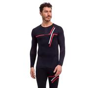FALKE Anniversary Uomo Maglia a Manica Lunga | Edizione limitata con 130 anni design