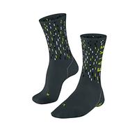 FALKE BC Impulse Peloton U So filo funzionale antivesciche 1 paio, Calzini da ciclista Unisex - Adulto, Grigio Steel Grey 3583, 39-41
