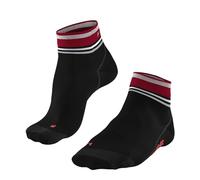 FALKE BC Impulse Short U Sso filo funzionale antivesciche 1 paio, Calzini da ciclista Unisex - Adulto, Nero Black 3008, 44-45